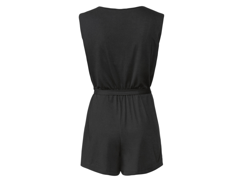 Комбінезон (звич.) з віскозою для жінки Esmara 406627 34 / XS чорний  87822