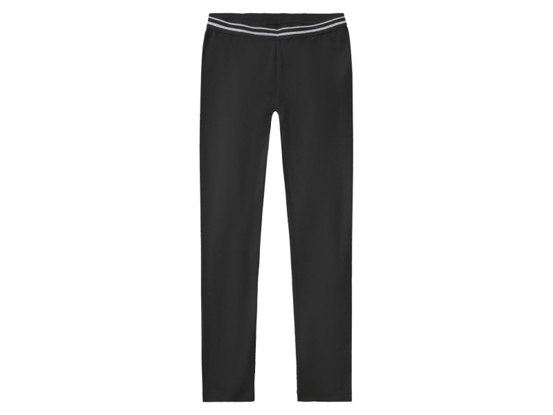 Лосини (звич.) з еластичною талією для дівчинки Pepperts 364945 158-164 см (12-14 years) чорний  88314