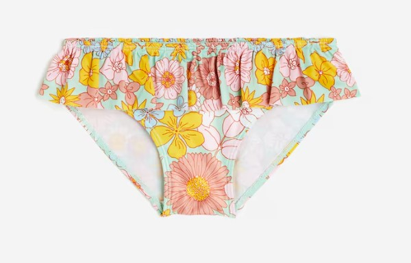 Плавки 110-116 см (4-6 years)   з рюшами для дівчинки H&amp;M 1049075-005 Різнобарвний 92110