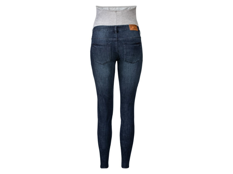 Джинси 34,XS  Skinny для вагітних для жінки Esmara 325640 темно-синій 82054