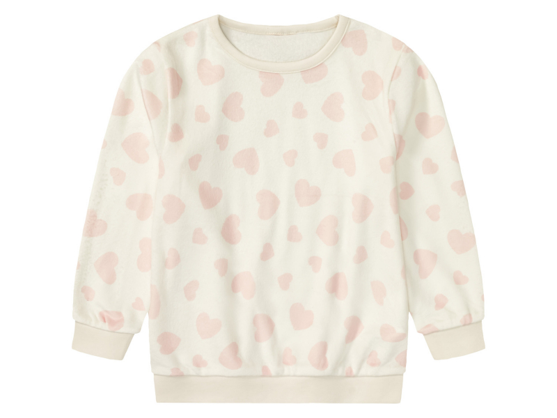 Світшот плюшевий для дівчинки Lupilu 431183 098-104 см (2-4 years) Різнобарвний  88228