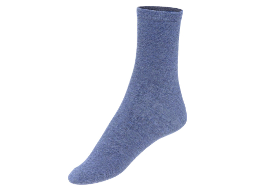 Шкарпетки    однотонні високі для чоловіка Livergy 316826 розмір взуття 39-42 синій 72222