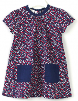 Плаття    бавовняне для дівчинки H&amp;M 0202660 074 см (6-9 months) фіолетовий 60452