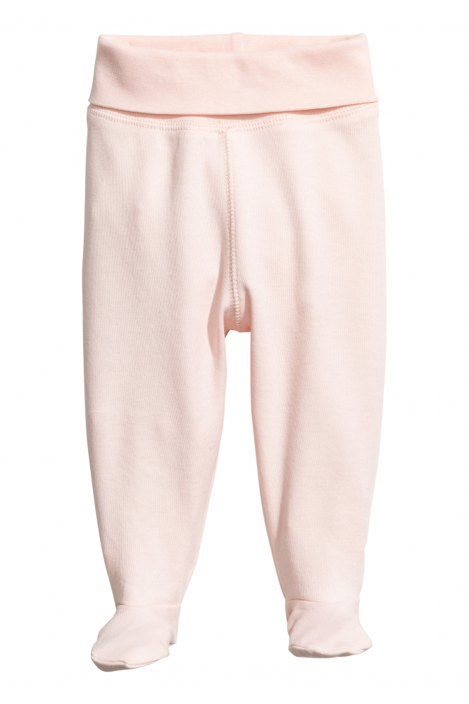Штани  для дівчинки H&amp;M 0416175014 056 см (1-2 months) рожевий 58798