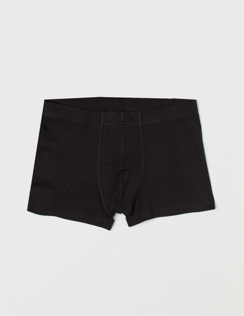 Трусики боксери однотонні для хлопчика H&amp;M 0973809-008 134-140 см (8-10 years) чорний  75875