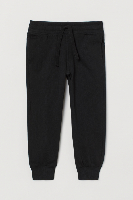 Спортивні штани  для хлопчика H&amp;M 0326885010 092 см (18-24 months) чорний 63993