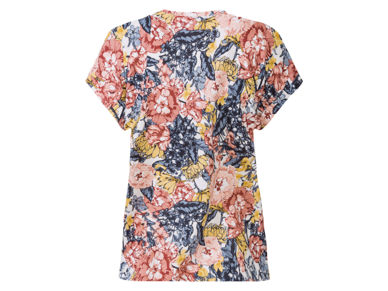 Блузка лляна для жінки Esmara 371845 34 / XS-S (EU) Різнобарвний  75691