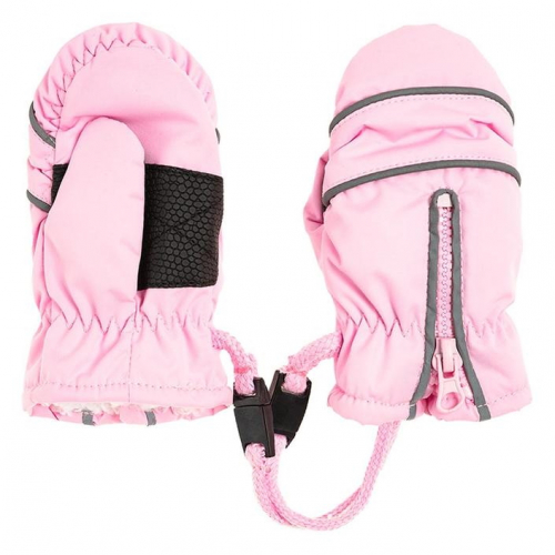 Рукавиці  для дівчинки Cool Club CAG1906930 розмір перчаток 0 (0-12 months, 50-80 см) рожевий 66763