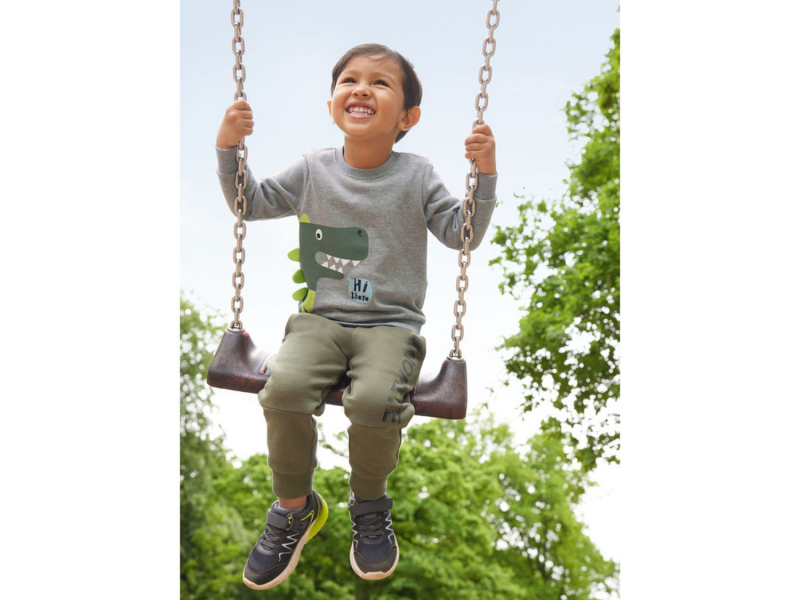 Світшот 086-92 см (12-24 months)   утеплений для хлопчика Lupilu 382071 сірий 78591