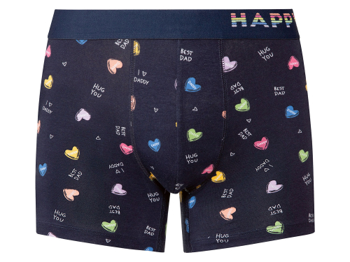 Труси шорти для чоловіка Happy Shorts 400521-1 40 / L темно-синій  77851