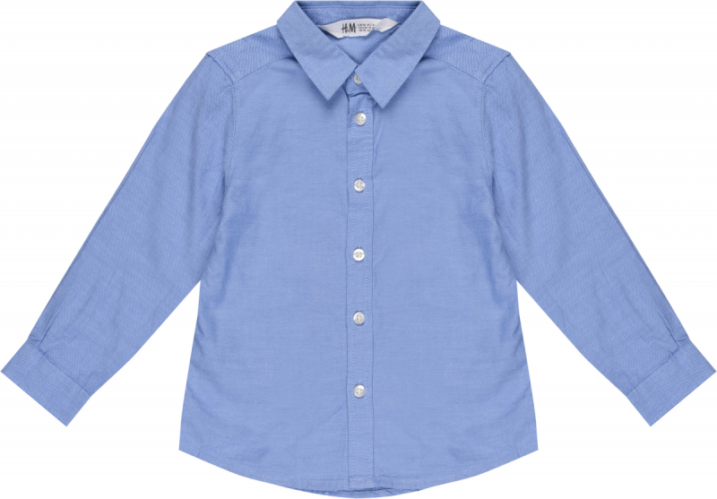 Рубашка  для хлопчика H&amp;M 0397966004 110 см (4-5 years) блакитний 64117