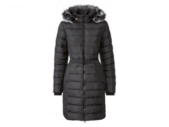Зимова куртка XS   водовідштовхувальна та вітрозахисна для жінки Esmara 362839 чорний 72645