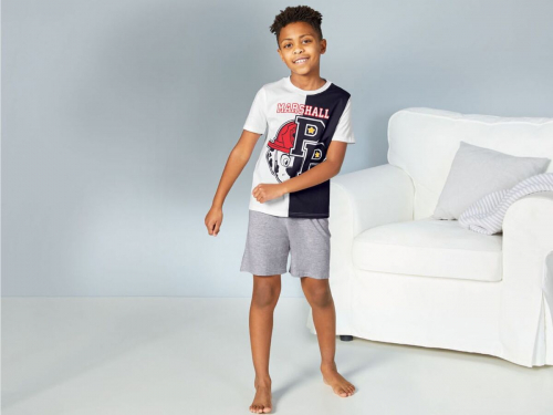 Піжамні шорти бавовняні трикотажні для хлопчика Nickelodeon 328574 110-116 см (4-6 years) сірий  74140