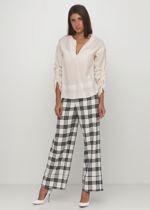 Штани для жінки H&M 0725354 32 / XXS сірий 60775 Штани для жінки H&M 0725354 32 / XXS сірий 60775