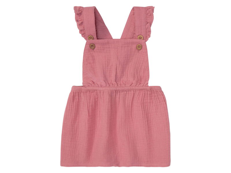 Костюм футболка і сарафан для дівчинки Lupilu 372810 074 см (6-9 months) рожевий  79657