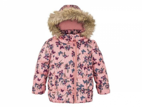 Зимова куртка  для дівчинки Lupilu 301619 086 см (12-18 months) рожевий 57979