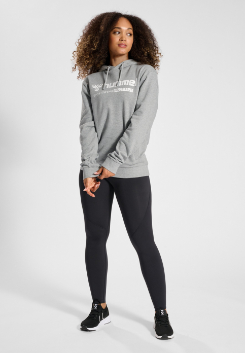 Худі з начосом для жінки Hummel 220762 42 / XL сірий  83859