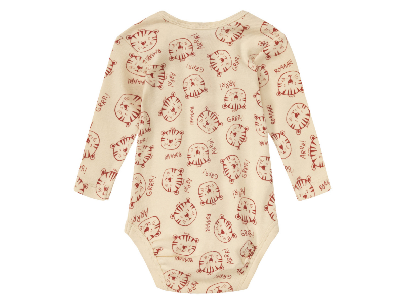 Боді 074-80 см (6-12 months)   набір 2 шт. бавовняні для хлопчика Lupilu 370255 Різнобарвний 89007