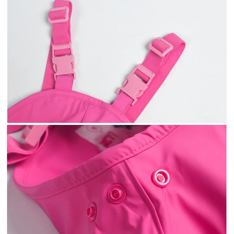 Напівкомбінезон-дощовик  для дівчинки Lupilu 318372 122-128 см (6-8 years) рожевий 64192