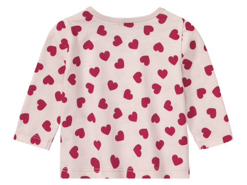 Костюм 074-80 см (6-12 months) (лонгслів штани і слюнявчик) для дівчинки Lupilu 417215 рожевий 91068 Костюм 074-80 см (6-12 months) (лонгслів штани і слюнявчик) для дівчинки Lupilu 417215 рожевий 91068