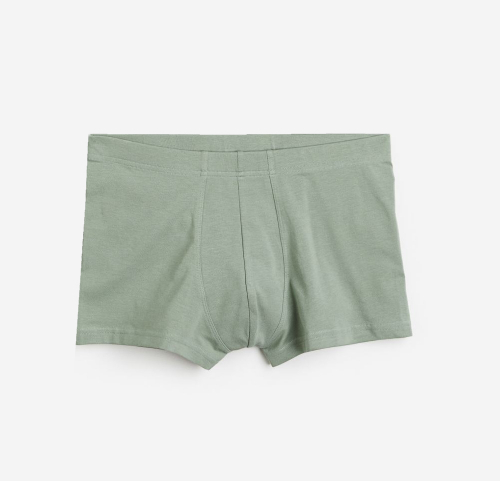 Труси (чоловічі) -боксери однотонні для чоловіка H&M 0564309 38 / M зелений 85739 Труси (чоловічі) -боксери однотонні для чоловіка H&M 0564309 38 / M зелений 85739