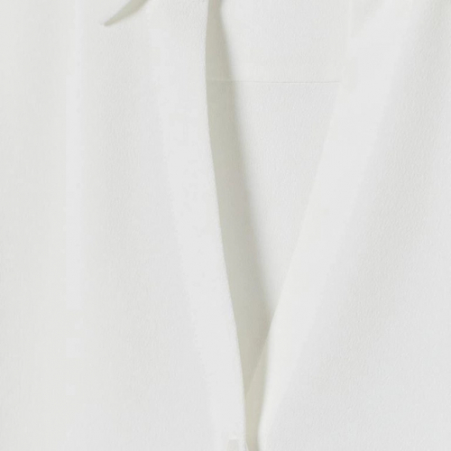 Блузка 34,XS   з V подібним вирізом для жінки H&amp;M 0762846-001 білий 80879