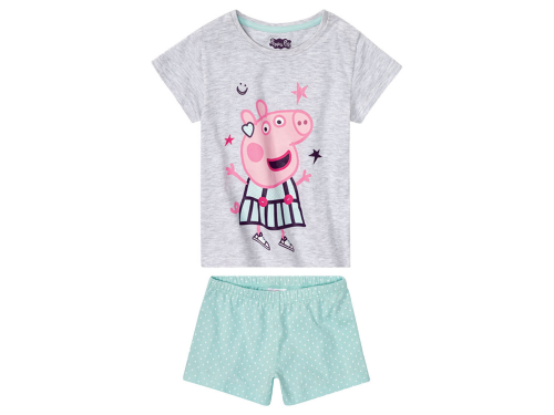 Піжама (звич.) (футболка і шорти) для дівчинки Disney 371168 086-92 см (12-24 months) сірий 74211 Піжама (звич.) (футболка і шорти) для дівчинки Disney 371168 086-92 см (12-24 months) сірий 74211
