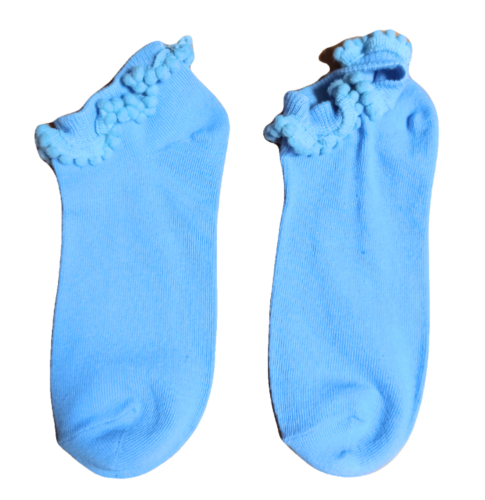 Шкарпетки  для дівчинки George BDO57239-1 розмір взуття 31-33 (8-10 years) блакитний 67383