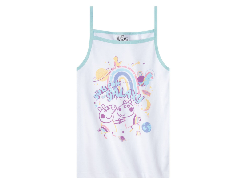 Майка + трусики бавовняні з малюнком для дівчинки Disney 381965 098-104 см (2-4 years) білий  75672