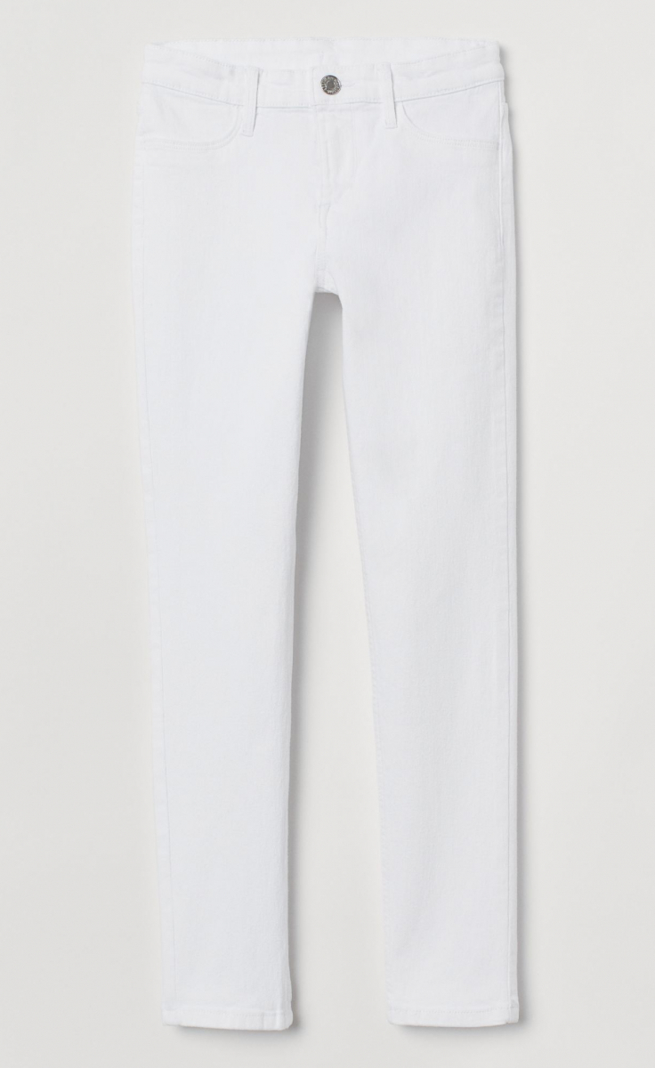 Джинси  для дівчинки H&amp;M 0552370012 140 см (9-10 years) білий 66404