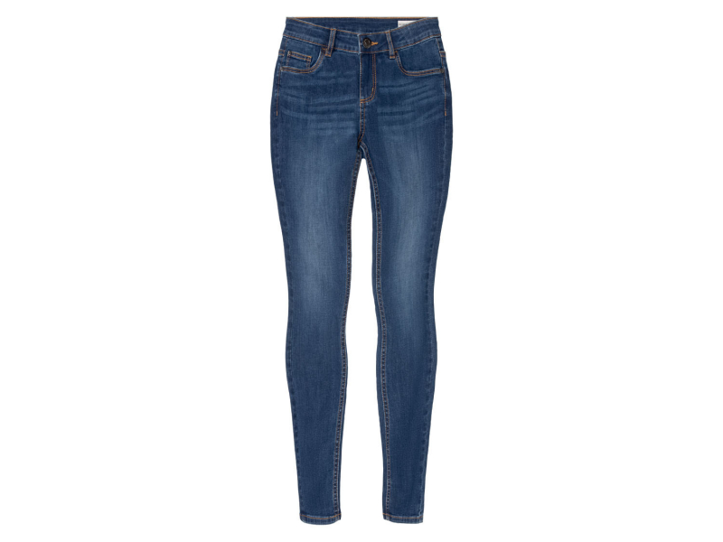 Джинси 140 см (9-10 years)  Skinny з регульованою талією для дівчинки Pepperts 372618 темно-синій 85978
