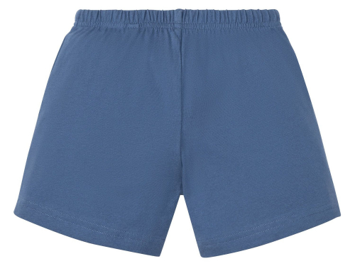 Піжамні шорти бавовняні трикотажні для хлопчика Lupilu 349607 110-116 см (4-6 years) синій  74149