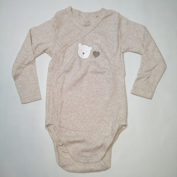 Бодік  для хлопчика Lupilu BDO58530 074 см (6-9 months) коричневий 58530
