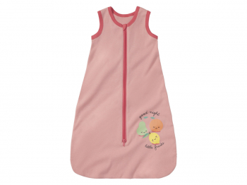 Спальний мішок бавовняний для дівчинки Lupilu 407755 086-92 см (12-24 months) рожевий  78548