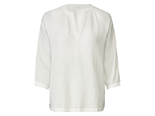 Блузка муслінова для жінки Esmara 418220 40 / M (EU) білий  82028