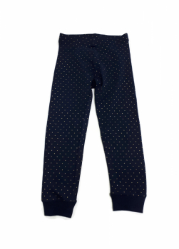 Піжамні штани 110-116 см (4-6 years)   бавовняні для дівчинки H&amp;M 0623765018 темно-синій 60761