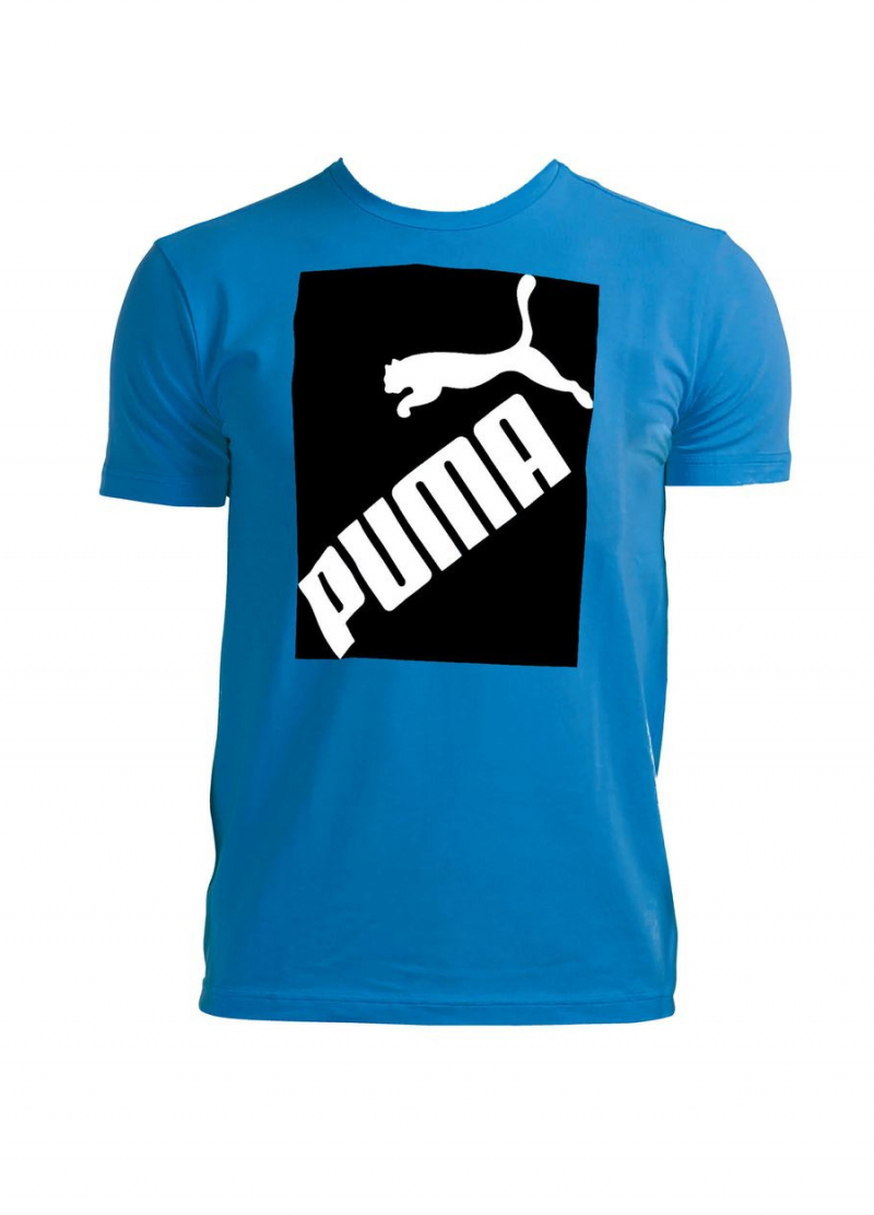 Футболка з логотипом для хлопчика Puma 585362 41 140 см (9-10 years) синій  74656