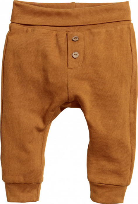 Штани  для хлопчика H&amp;M 0698793001 068 см (3-6 months) коричневий 59209