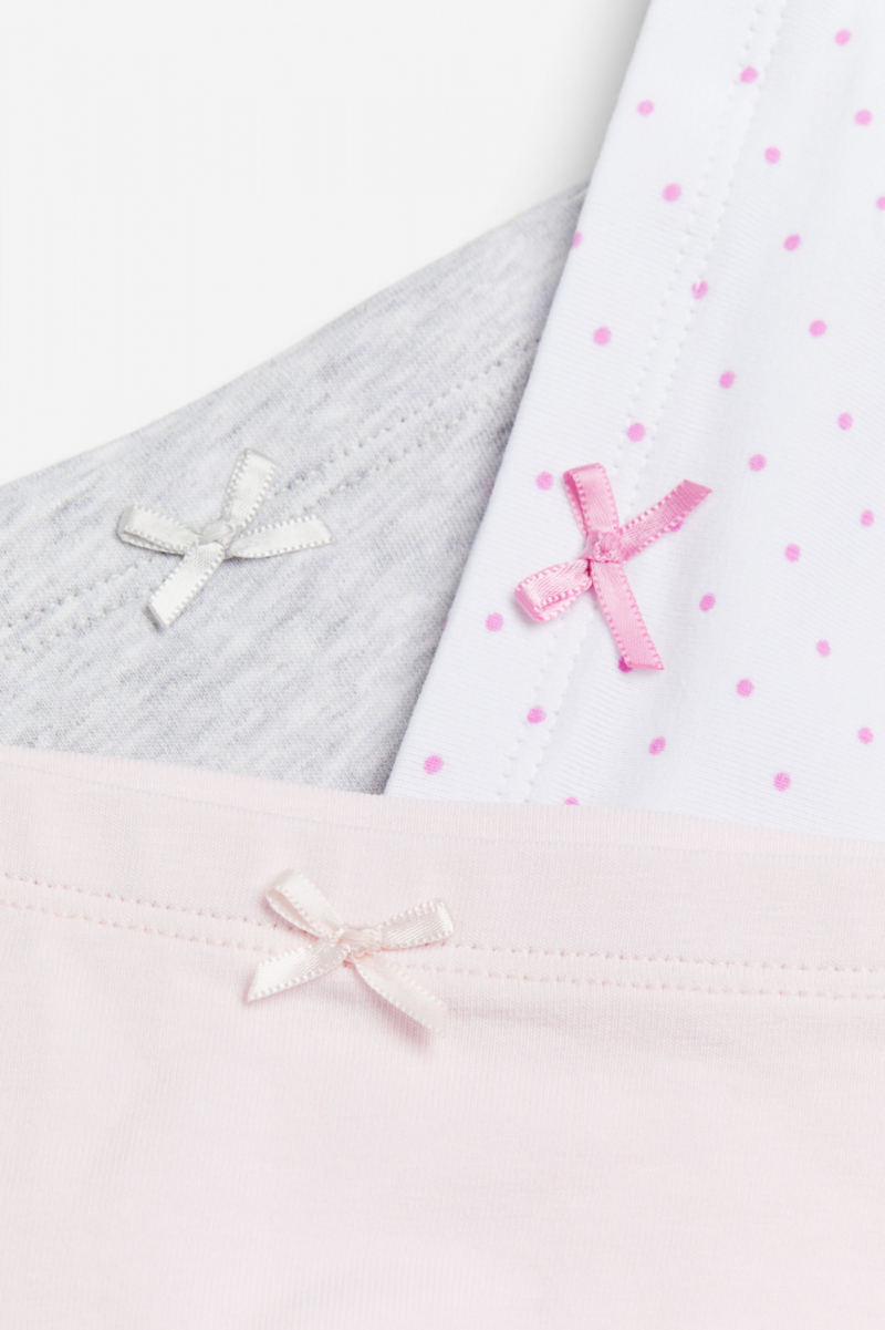 Трусики 092 см (18-24 months)   хіпстери для дівчинки H&amp;M 0688916-148 сірий 87293
