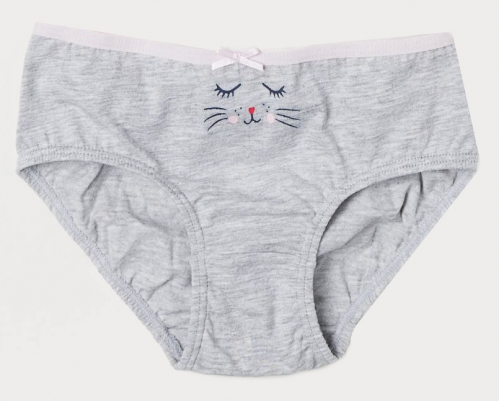 Трусики для дівчинки H&M 0530235011 092 см (18-24 months) сірий 63345 Трусики для дівчинки H&M 0530235011 092 см (18-24 months) сірий 63345