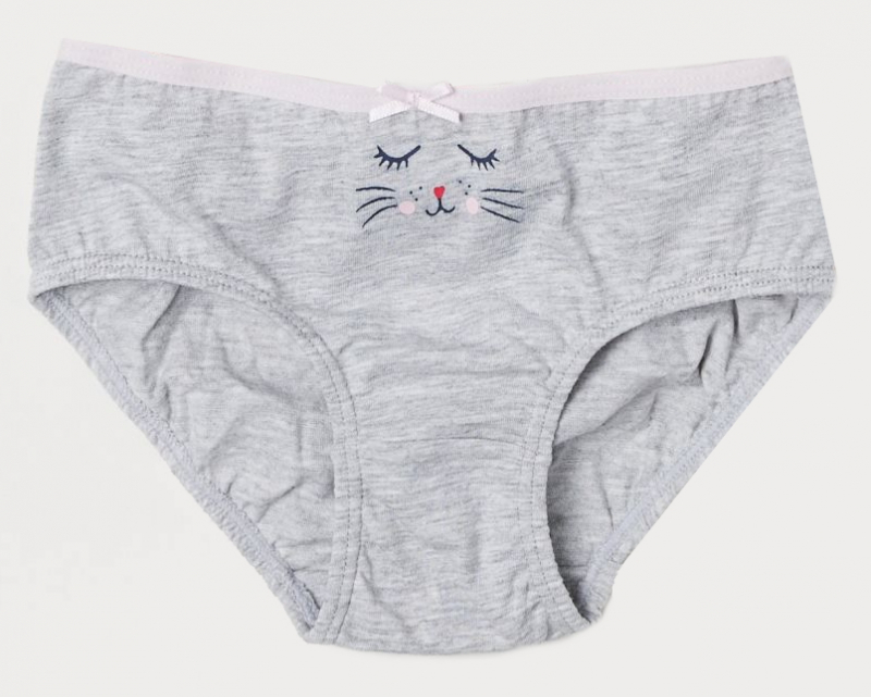 Трусики  для дівчинки H&amp;M 0530235011 092 см (18-24 months) сірий 63345