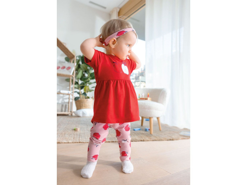 Костюм (футболка і легінси і пов для дівчинки Lupilu 362200 050-56 см (0-2 months) червоний 82758 Костюм (футболка і легінси і пов для дівчинки Lupilu 362200 050-56 см (0-2 months) червоний 82758