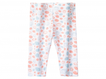 Шорти 086-92 см (12-24 months)   велосипедки для дівчинки Lupilu 371712 білий 91035