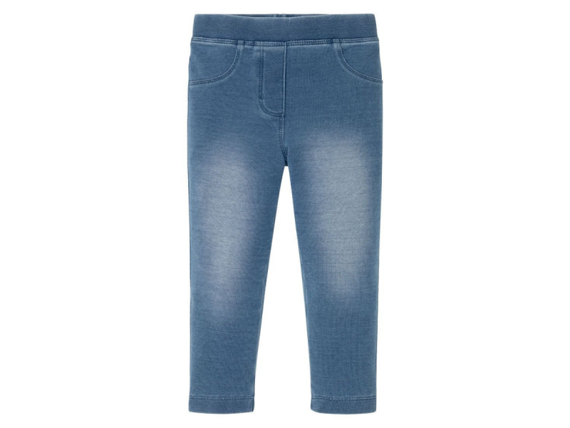 Джегінси 110-116 см (4-6 years)  Skinny двунитка для дівчинки Lupilu 342163 синій 84406
