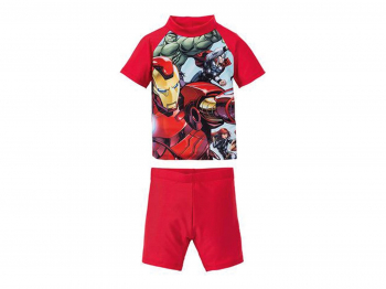 Купальний костюм із захистом UPF 50 для хлопчика Disney 312245 074-80 см (6-12 months) червоний  82743