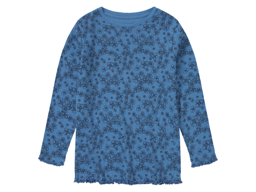 Піжама 098-104 см (2-4 years) (лонгслів і штани) для дівчинки Lupilu 439539 синій 89492 Піжама 098-104 см (2-4 years) (лонгслів і штани) для дівчинки Lupilu 439539 синій 89492