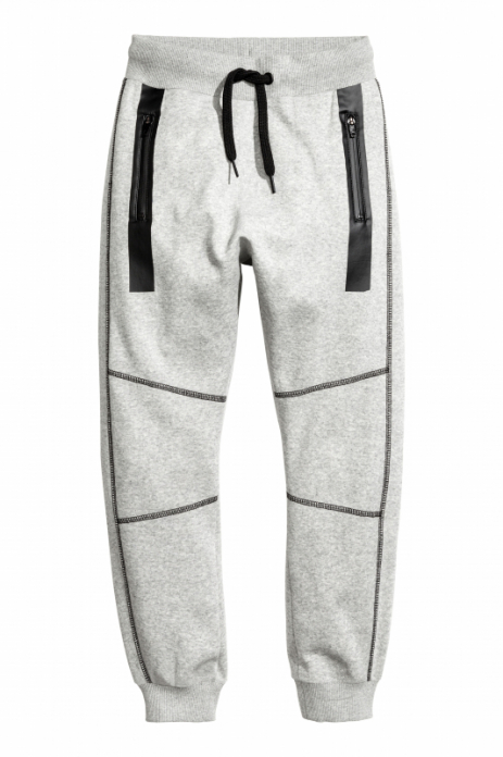 Штани для хлопчика H&M 0510737001 140 см (9-10 years) сірий 57206 Штани для хлопчика H&M 0510737001 140 см (9-10 years) сірий 57206