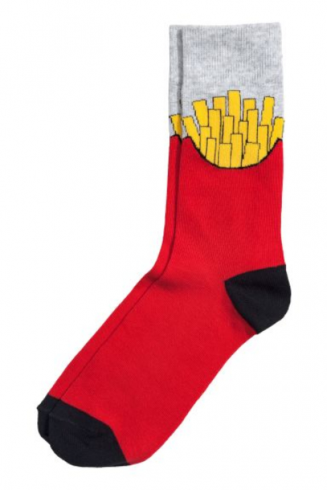 Шкарпетки  для чоловіка H&amp;M 0407690001 40-42 червоний 62928