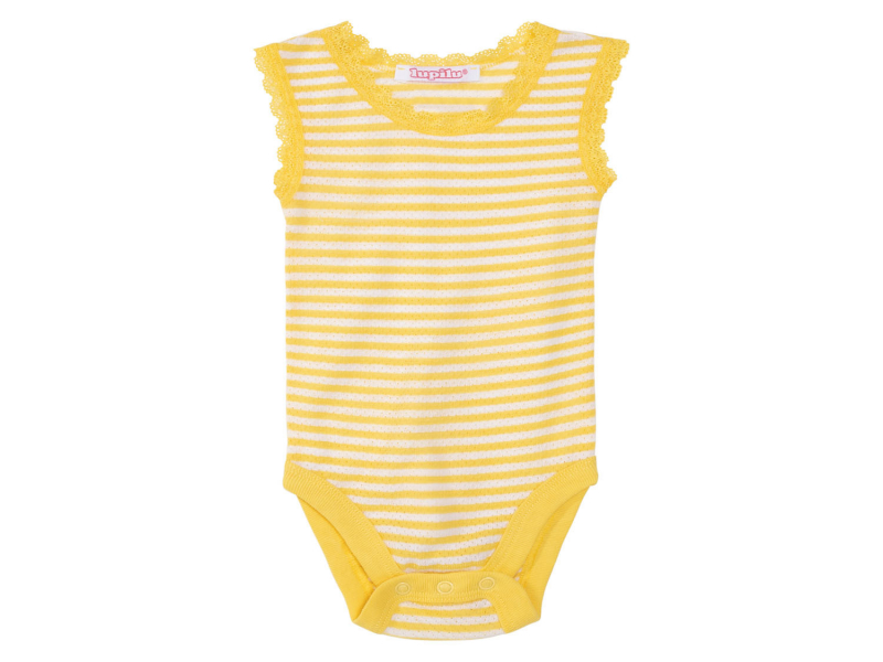 Боді 062-68 см (2-6 months)   ажурні набір 2 шт. для дівчинки Lupilu 370944 жовтий 86821
