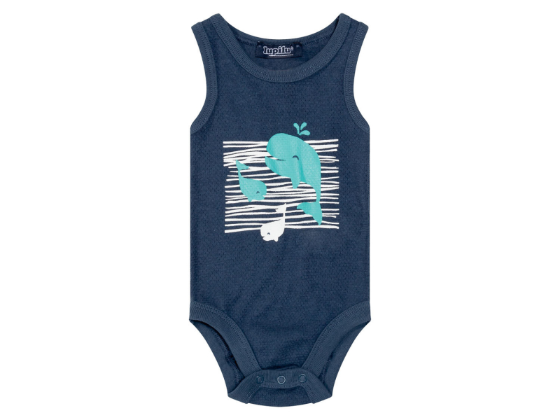 Боді 062-68 см (2-6 months)   набір 2 шт. для хлопчика Lupilu 370942-1 Різнобарвний 89008